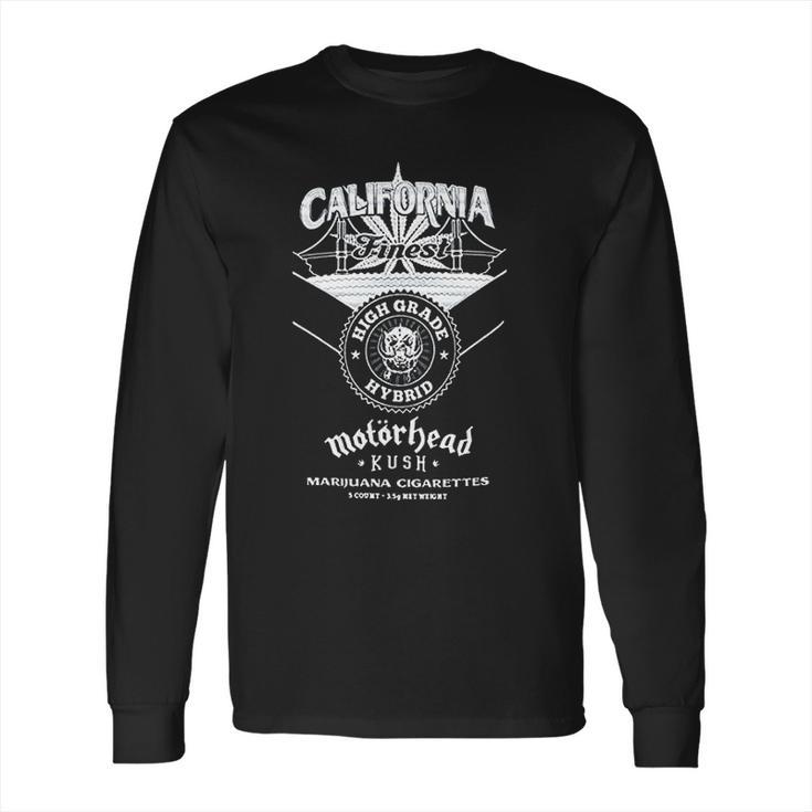 Motorhead Mens Kush California Finest Long Sleeve T-Shirt