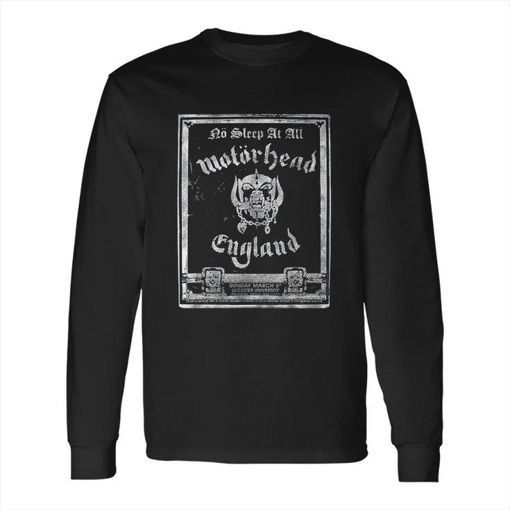 Motorhead No Sleep Long Sleeve T-Shirt