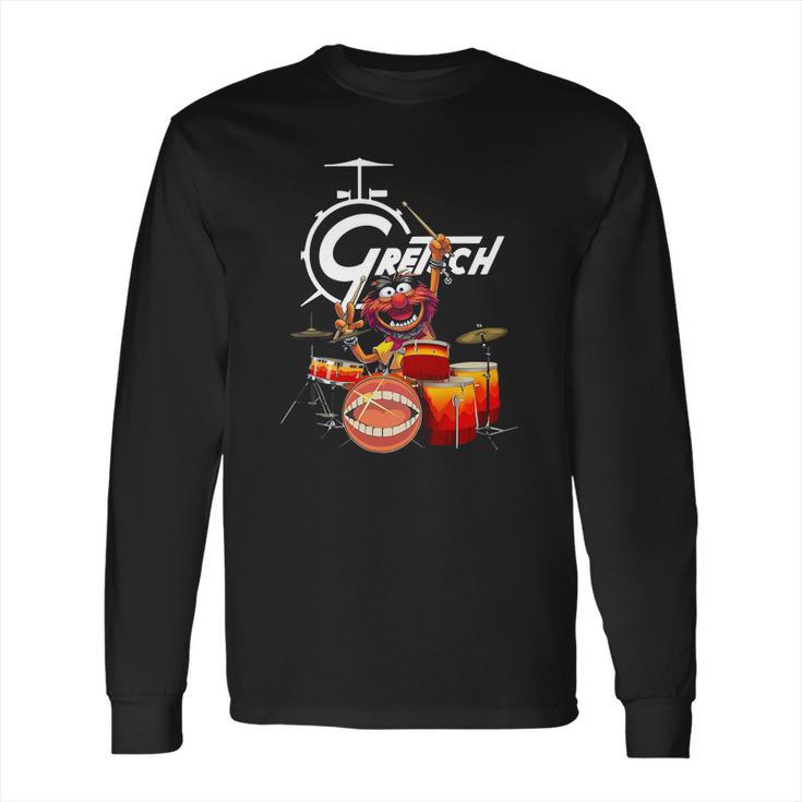 The Muppet Show Animal Playing Gretsch Drums Shirtc Long Sleeve T-Shirt