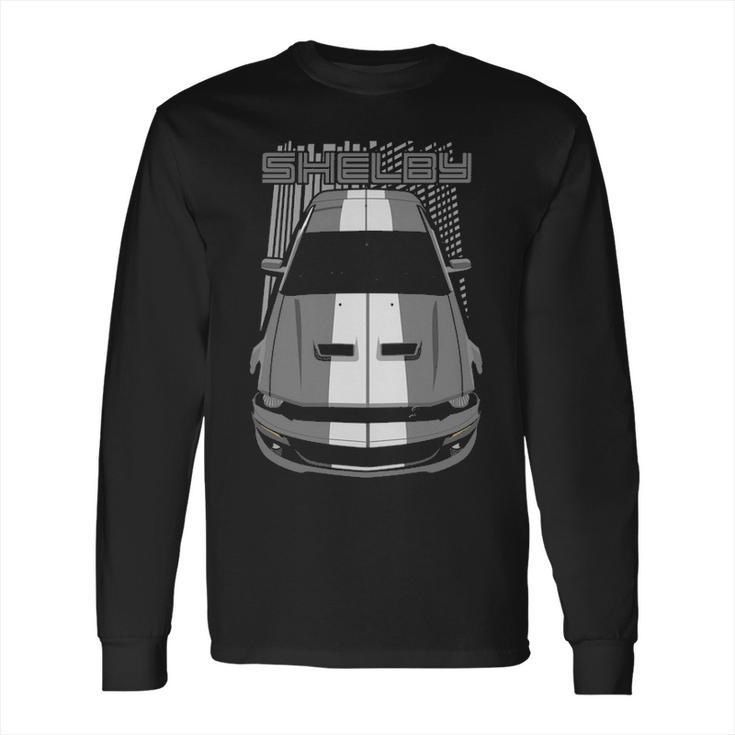 Mustang Shelby Gt500 2007 2009 Grey Long Sleeve T-Shirt