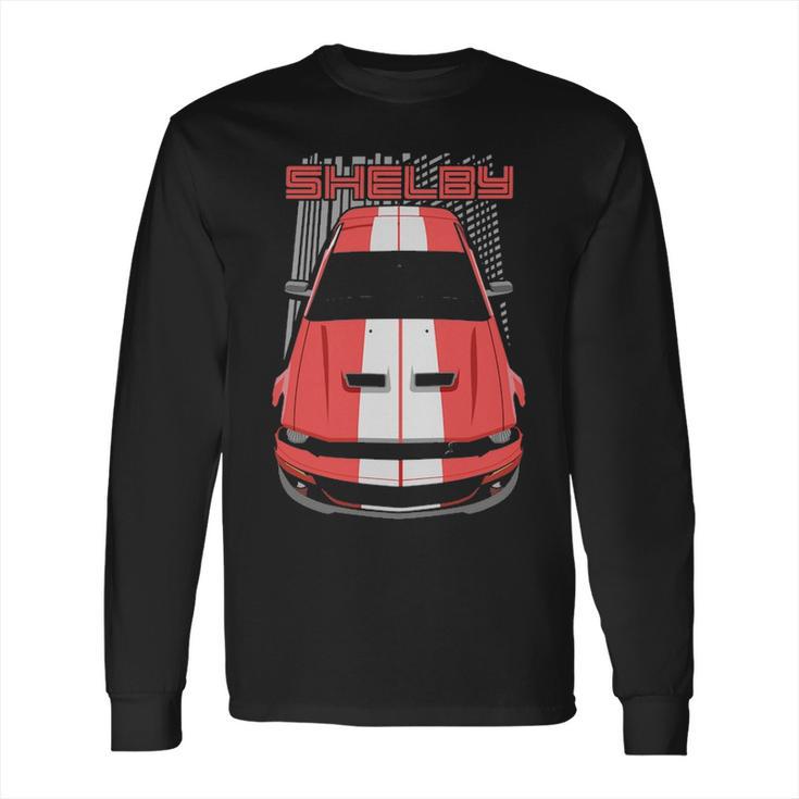 Mustang Shelby Gt500 2007 2009  Red Long Sleeve T-Shirt