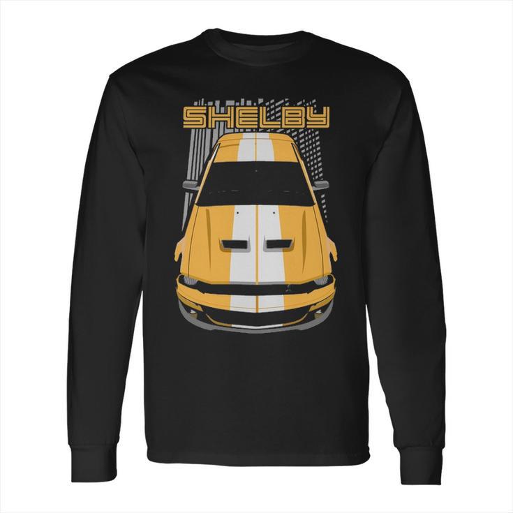 Mustang Shelby Gt500 2007 2009  Yellow Long Sleeve T-Shirt