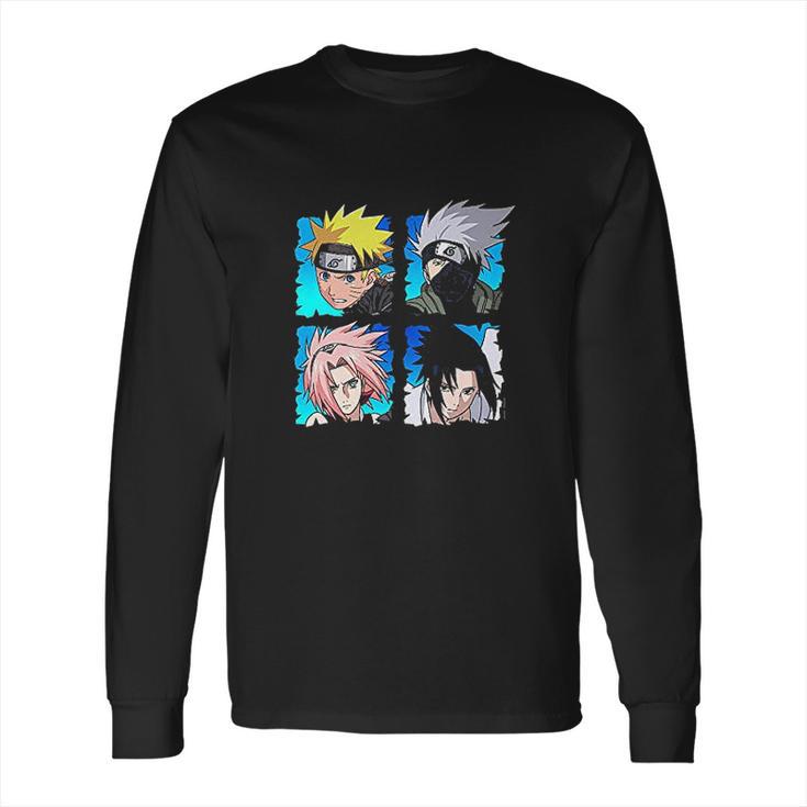 Naruto Shippuden 4 Heads Long Sleeve T-Shirt