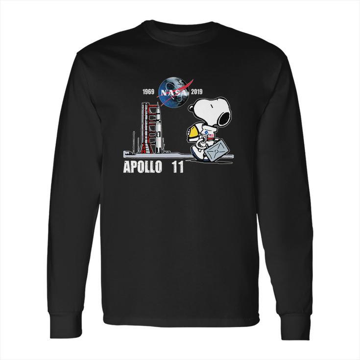 Nasa 1969 2019 Apollo 11 Astronaut Snoopy Shirt Long Sleeve T-Shirt