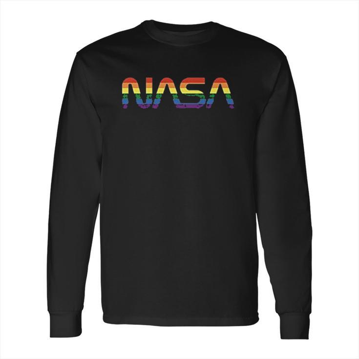 Nasa Coloful Long Sleeve T-Shirt