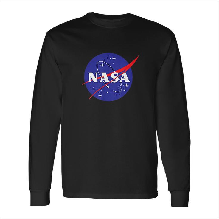 Nasa New Meatball Logo Insignia Symbol Graphic Long Sleeve T-Shirt