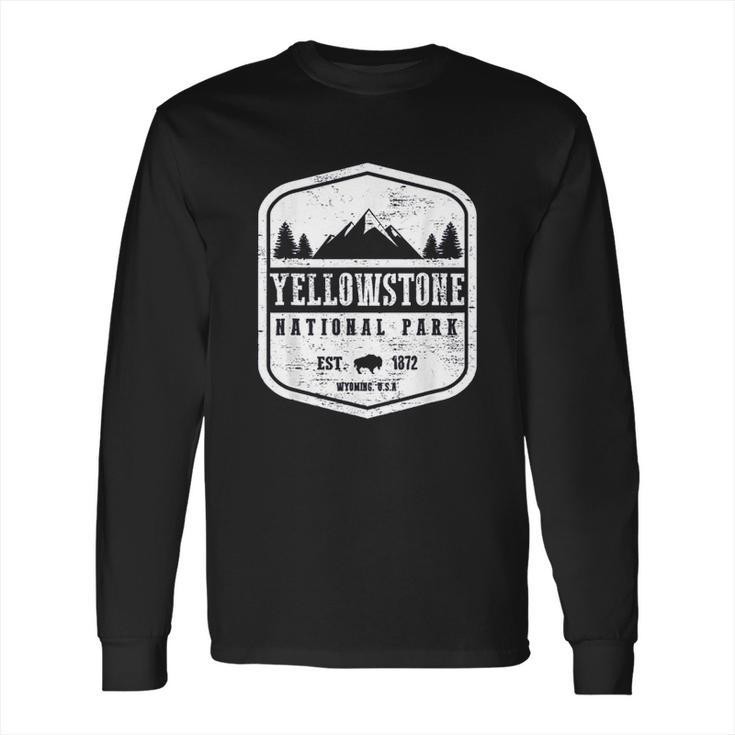 National Park I Love Hiking Wanderlust Long Sleeve T-Shirt