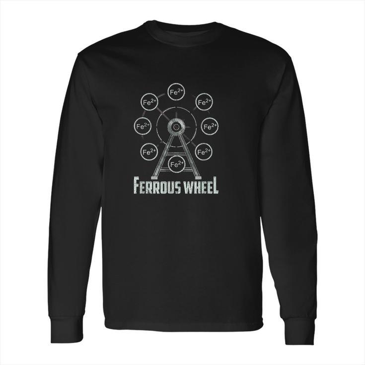 Neil Degrasse Tyson Ferrous Wheel Long Sleeve T-Shirt