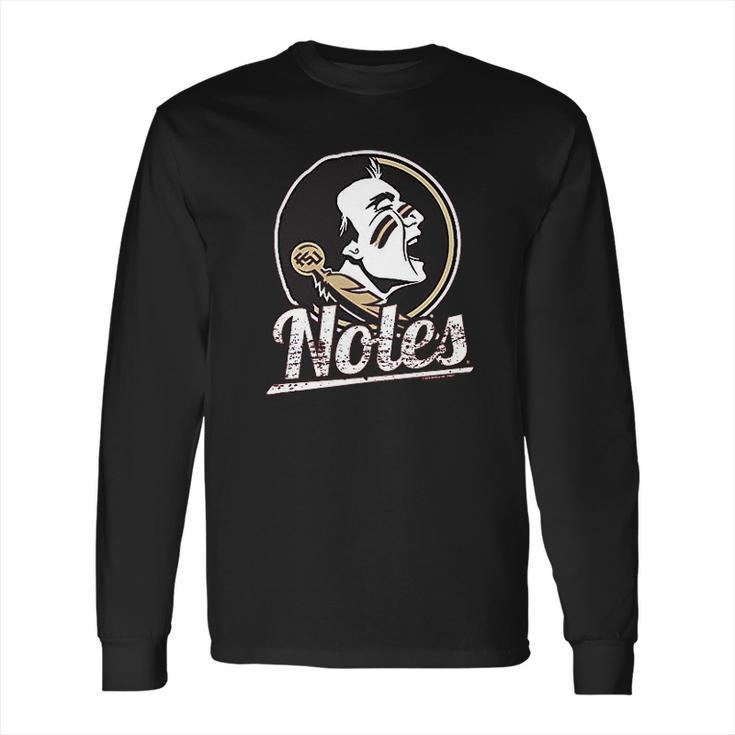 New World Graphics Ncaa Distressed Long Sleeve T-Shirt