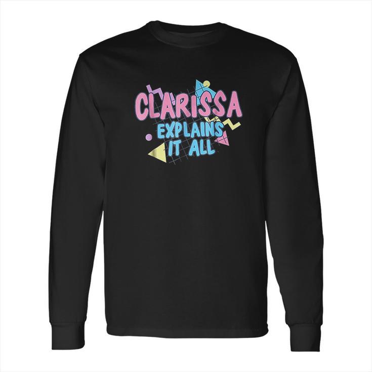 Nick Rewind Clarissa Explains It All Logo Long Sleeve T-Shirt