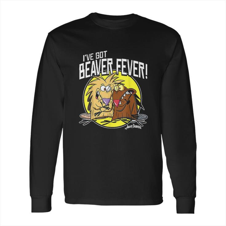 Nickelodeon Angry Bevers Ive Got Bever Fever Long Sleeve T-Shirt