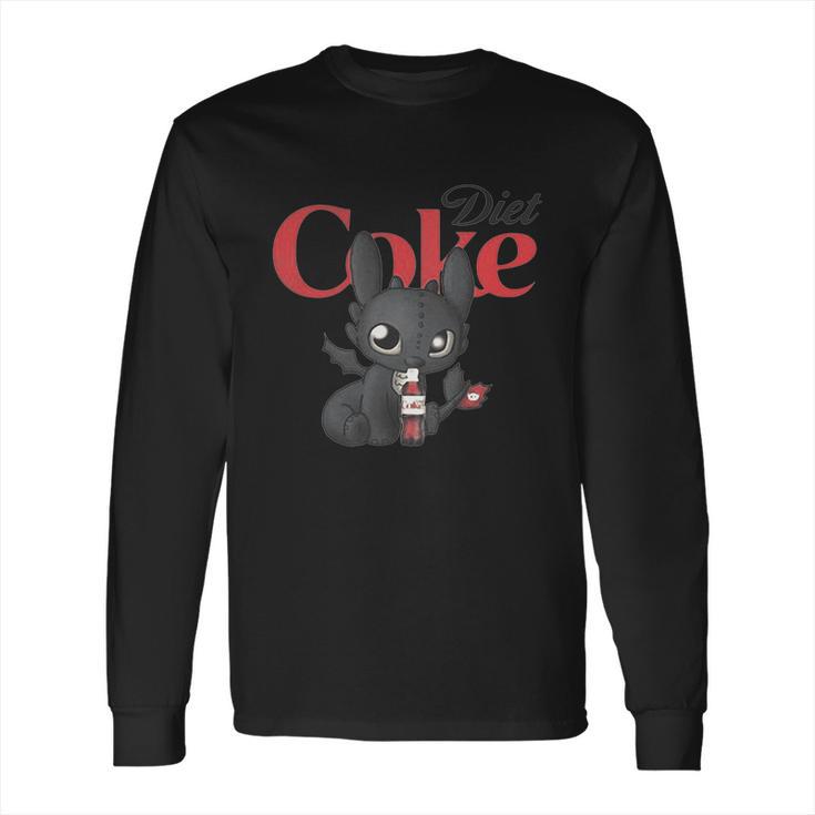 Night Fury Toothless Diet Coke Long Sleeve T-Shirt