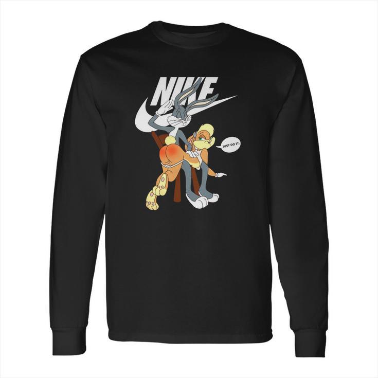 Nike Bugs Bunny Spanking Lola Just Do It Long Sleeve T-Shirt