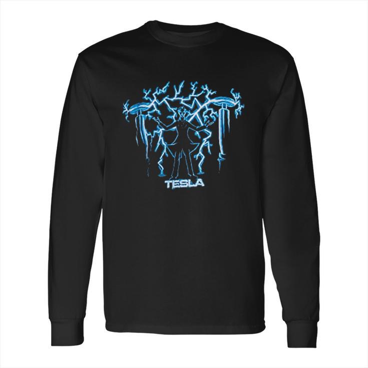 Nikola Tesla Scientist Long Sleeve T-Shirt