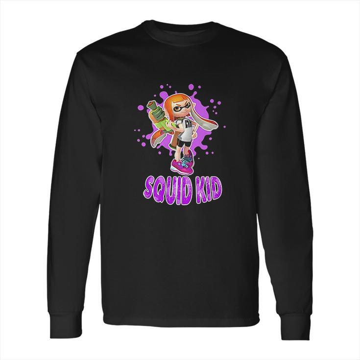 Nintendo Splatoon Squid Kid Pink Splat Long Sleeve T-Shirt