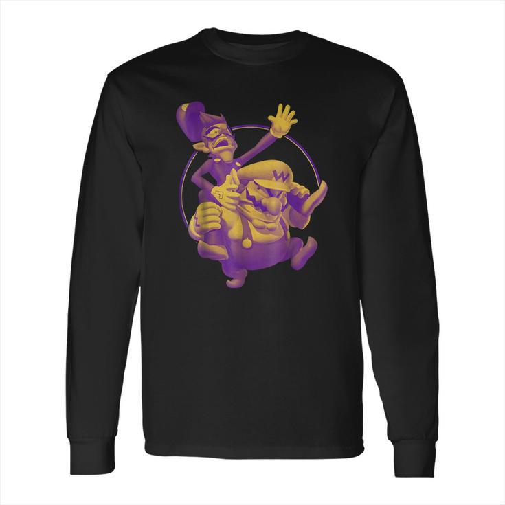 Nintendo Super Mario Waluigi & Wario Duo Graphic T-Shirt Long Sleeve T-Shirt