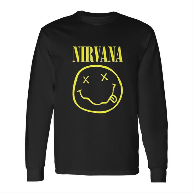 Nirvana Smiley Logo Long Sleeve T-Shirt