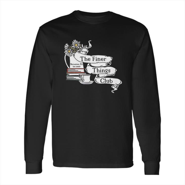 The Office Finer Things Club Long Sleeve T-Shirt