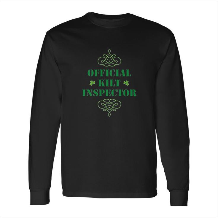 Official Kilt Inspector Long Sleeve T-Shirt