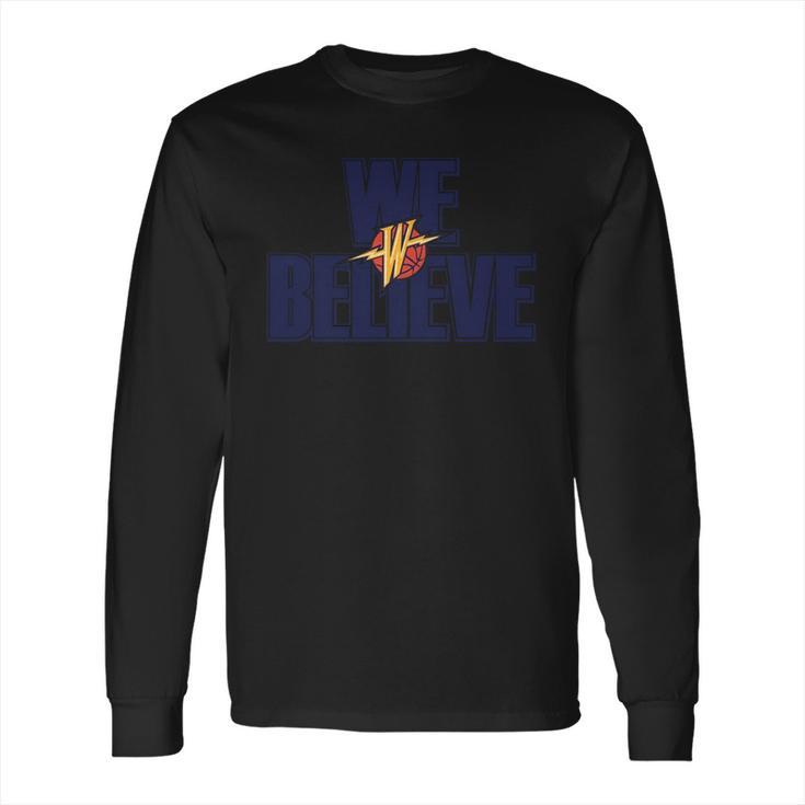 Official Warriors We Believe Long Sleeve T-Shirt