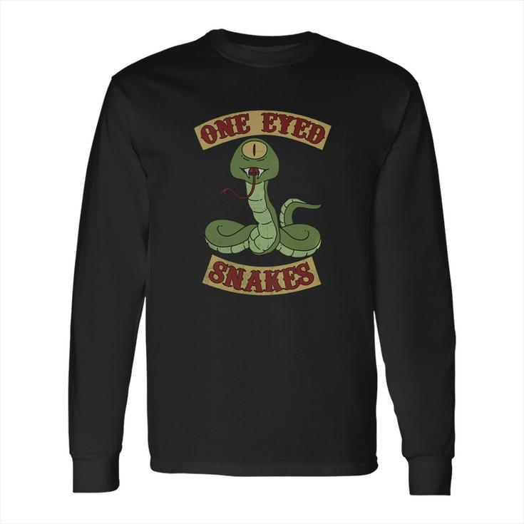 One Eyed Snakes Bobs Burger Long Sleeve T-Shirt