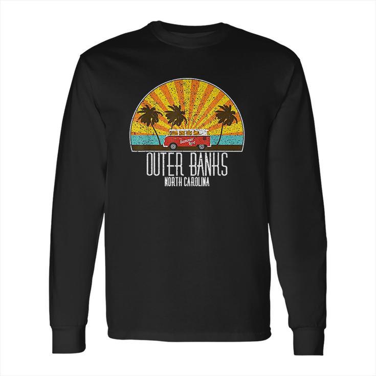 Outer Banks North Carolina Vacation Souvenir Long Sleeve T-Shirt