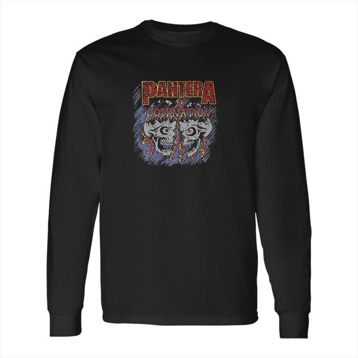 Pantera Official Domination Long Sleeve T-Shirt