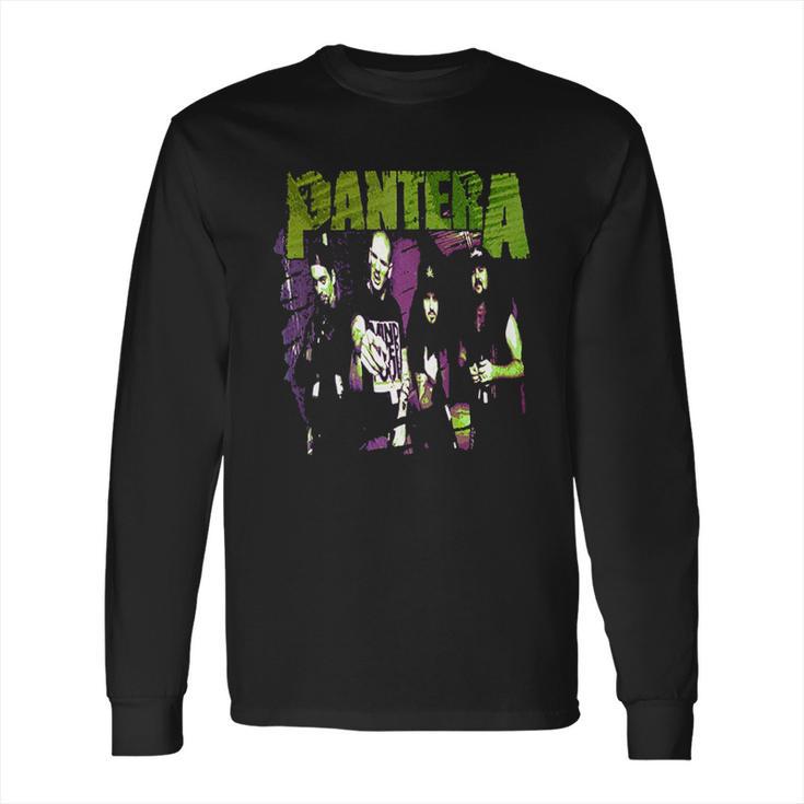 Pantera Official Vintage Group Sketch Long Sleeve T-Shirt