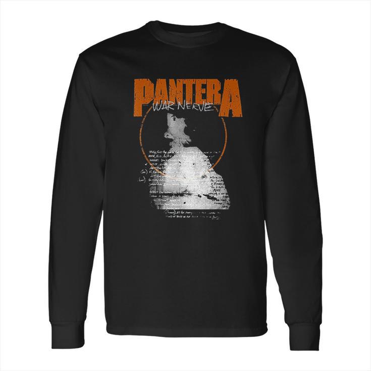 Pantera Official War Nerve Long Sleeve T-Shirt