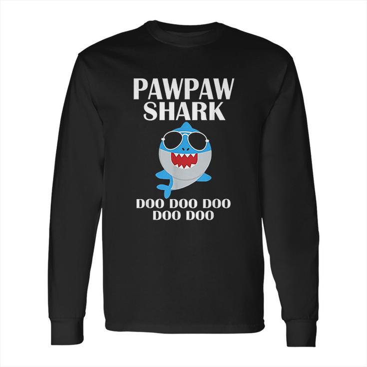 Pawpaw Shark Doo Doo Doo Long Sleeve T-Shirt