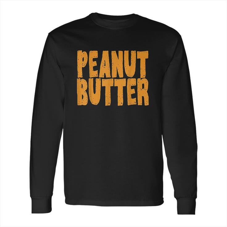 Peanut Butter Jelly Couples Friends Halloween Long Sleeve T-Shirt