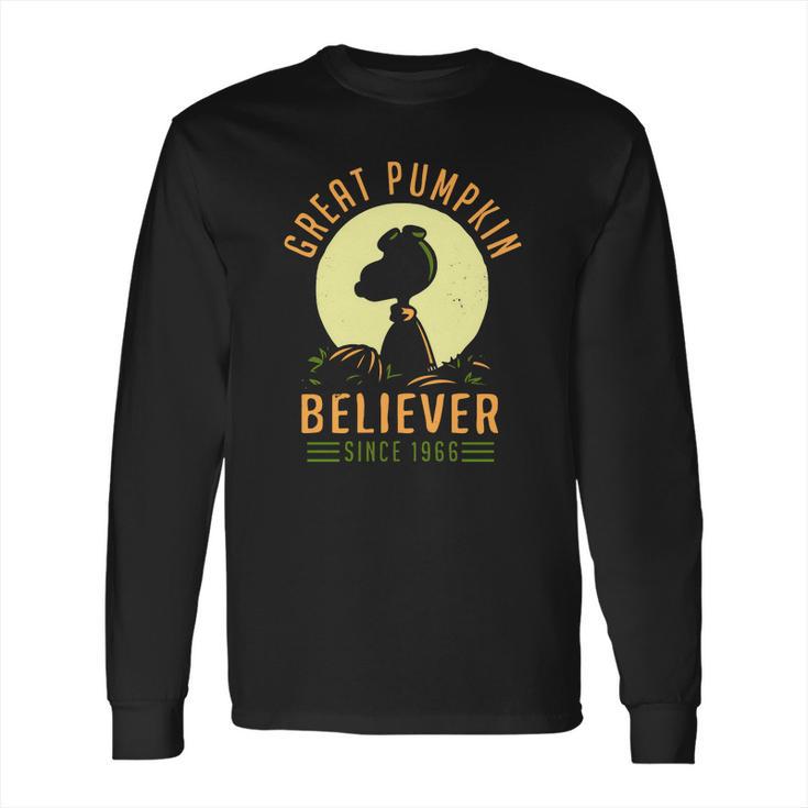 Peanuts Great Pumpkin Believer Since 1966 Shirt Long Sleeve T-Shirt