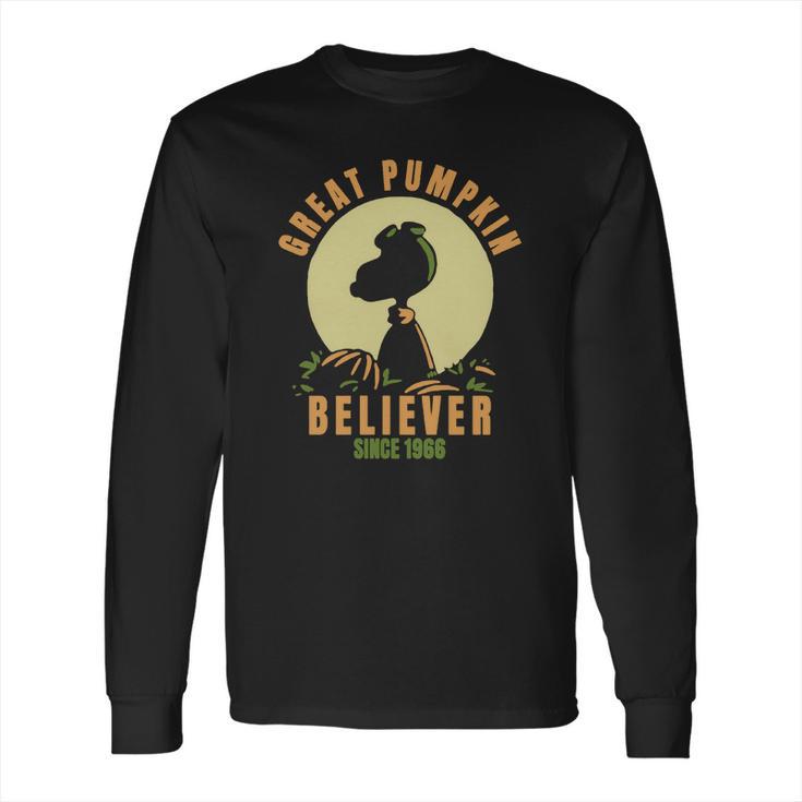 Peanuts Great Pumpkin Believer Since 1966 Simple Long Sleeve T-Shirt