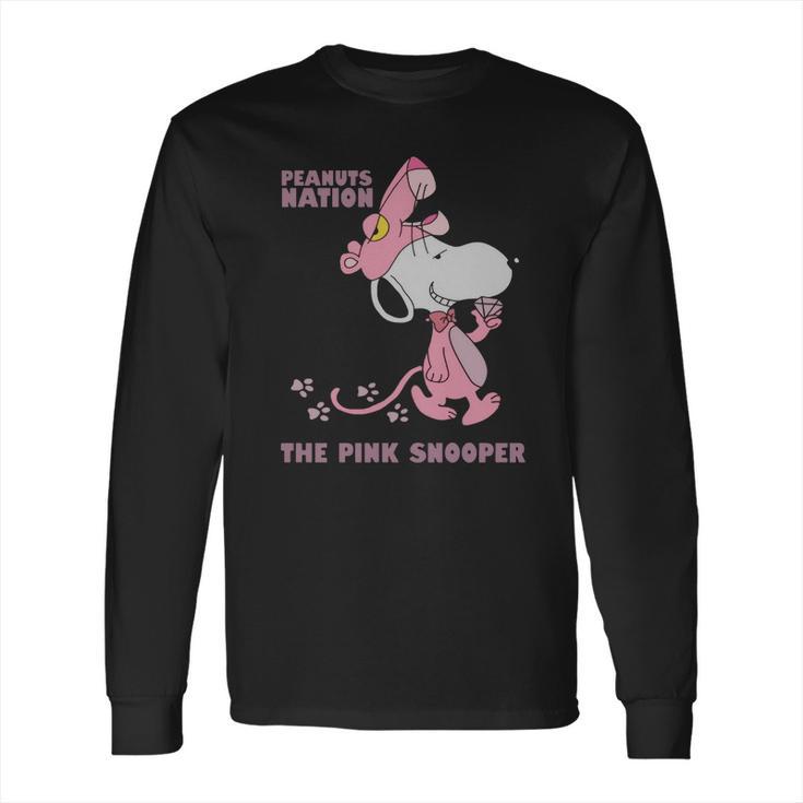 Peanuts Nation The Pink Snooper Long Sleeve T-Shirt