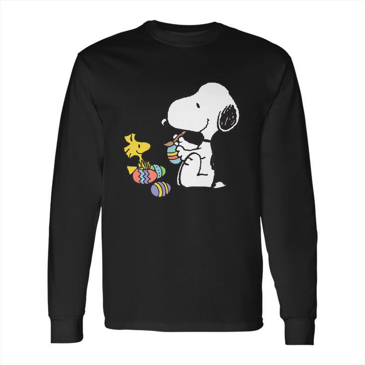 Peanuts Snoopy Easter Egg T-Shirt Long Sleeve T-Shirt