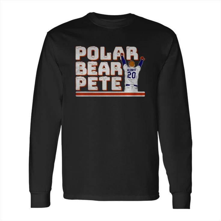 Pete Alonso Polar Bear Long Sleeve T-Shirt