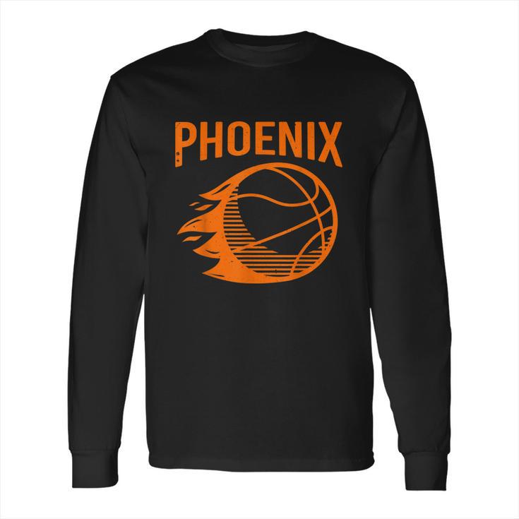 Phoenix Basketball Retro City Arizona State Bball Long Sleeve T-Shirt