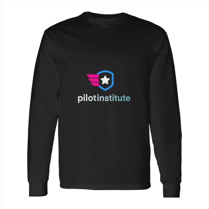 Pilot Institute Logo Long Sleeve T-Shirt