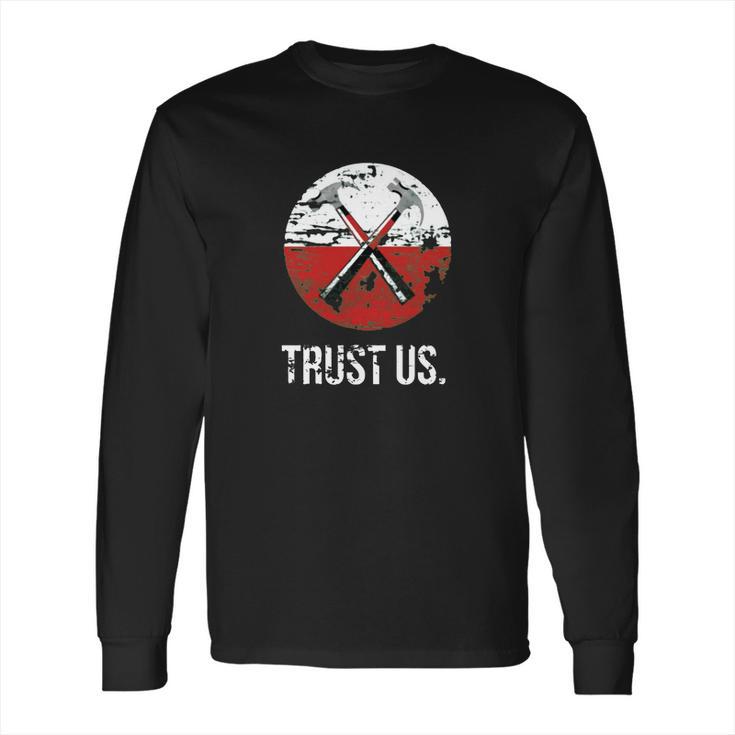 Pink Floyd Trust Us Worn T Shirt Long Sleeve T-Shirt