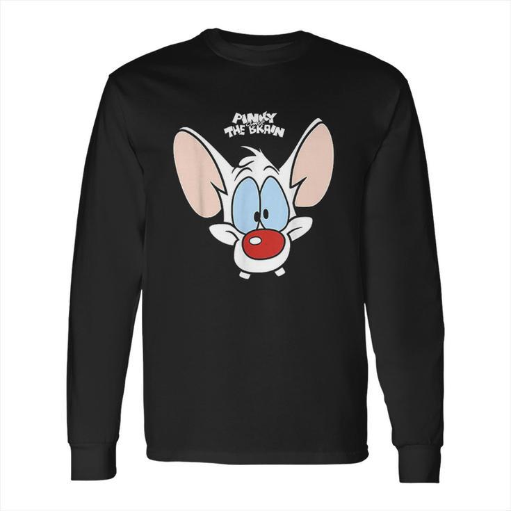 Pinky And The Brain Pinky Big Face Long Sleeve T-Shirt