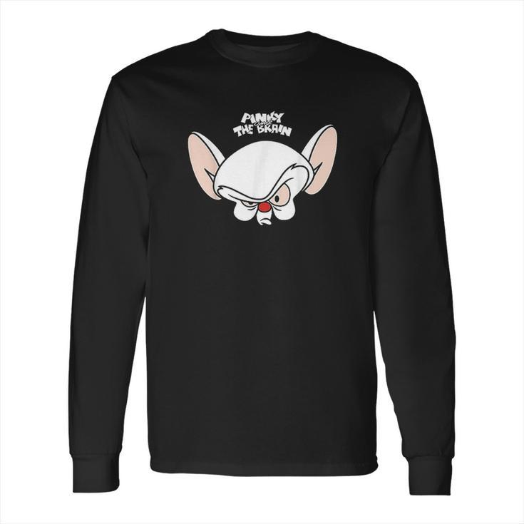 Pinky And The Brain Big Face Long Sleeve T-Shirt