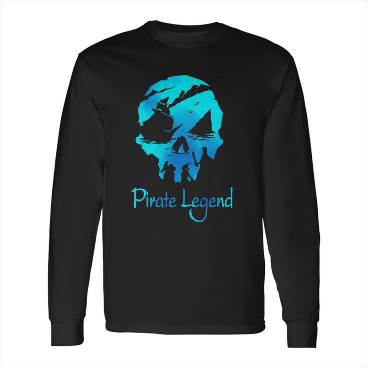 Pirate Legend Sea Of Thieves Skull Versiont Shirt T Shirt Tee Long Sleeve T-Shirt