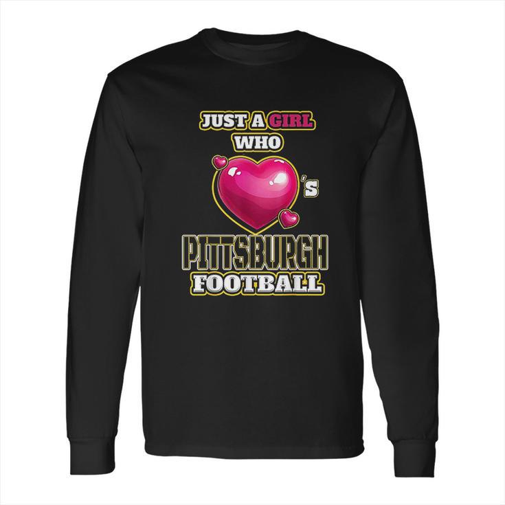 Pittsburgh Football Retro Vintage Pennsylvania Steele Long Sleeve T-Shirt