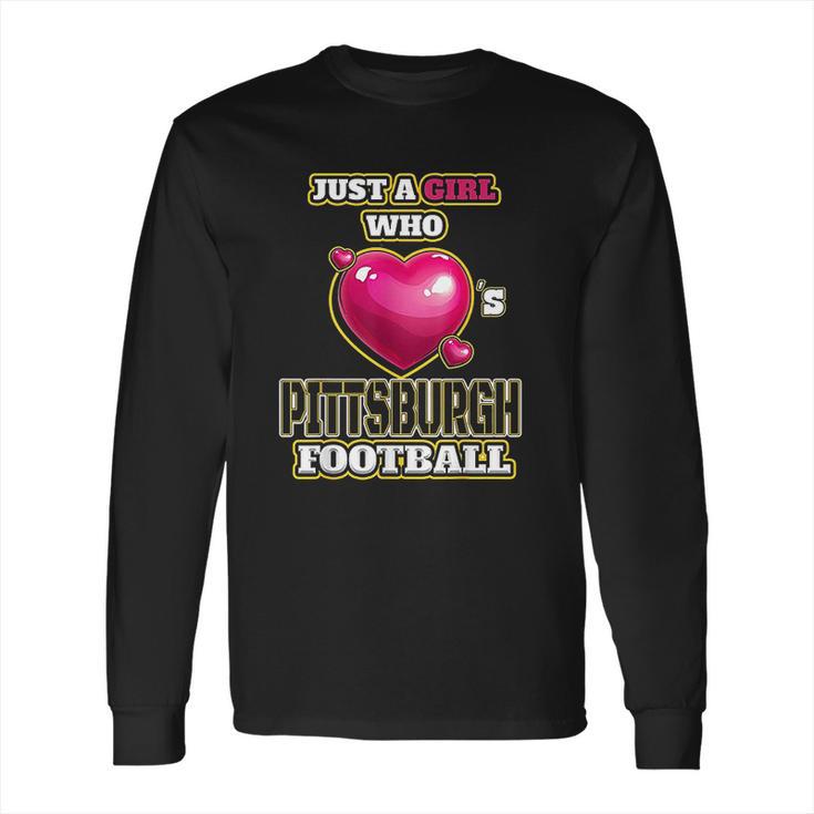 Pittsburgh Football Retro Vintage Pennsylvania Steeler Long Sleeve T-Shirt