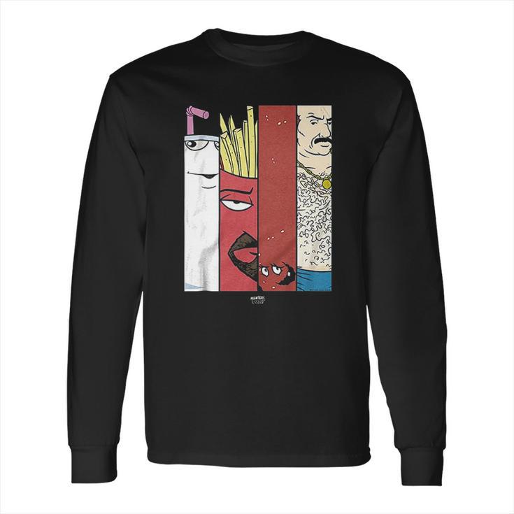 Popfunk Aqua Hunger Force Group Tiles Long Sleeve T-Shirt