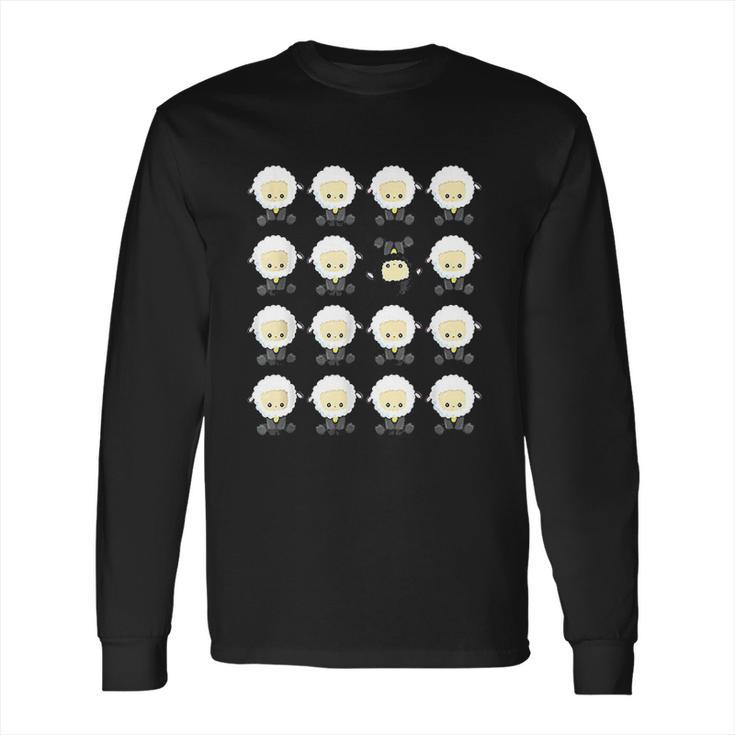 Princess Diana Holiday Black Sheep Long Sleeve T-Shirt