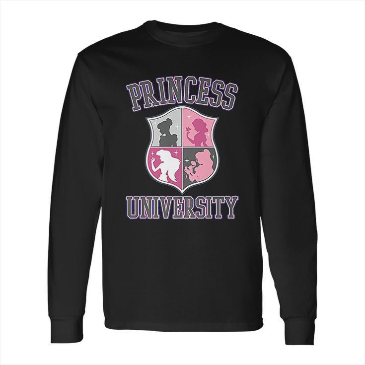 Princess University College Text Logo Long Sleeve T-Shirt