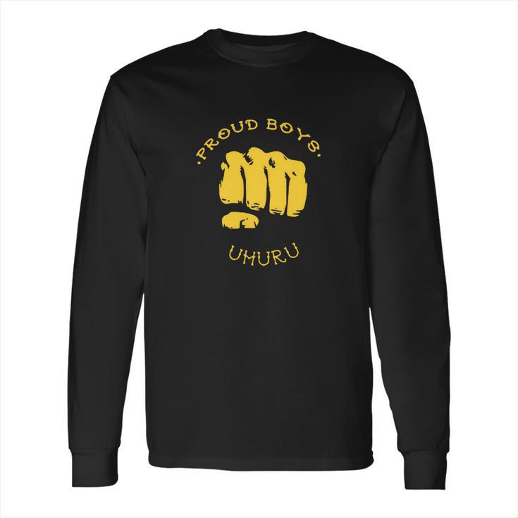 Proud Boys Umuru Art Long Sleeve T-Shirt