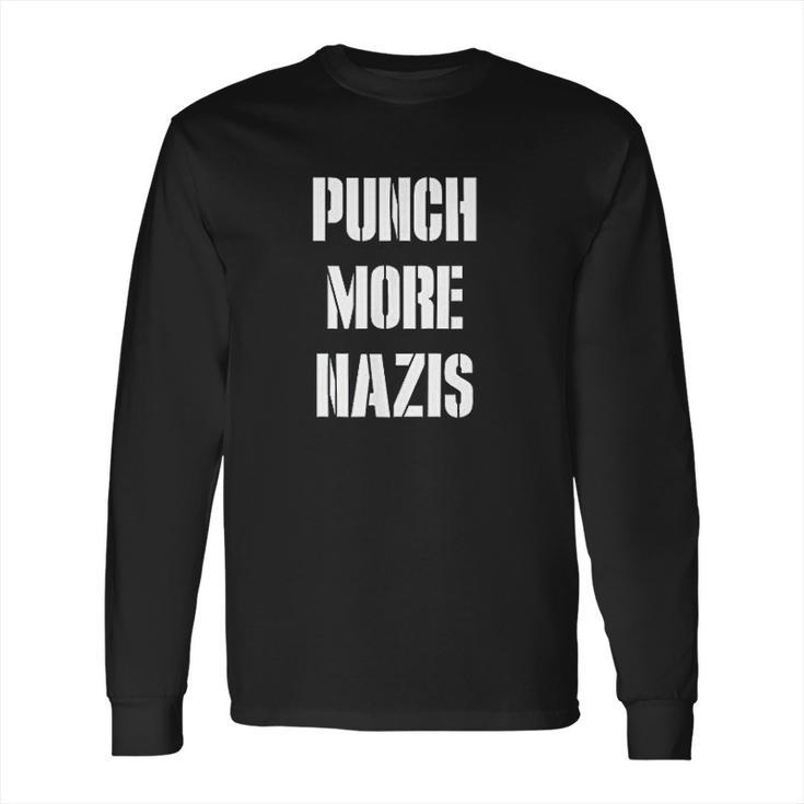 Punch More Nazis Long Sleeve T-Shirt