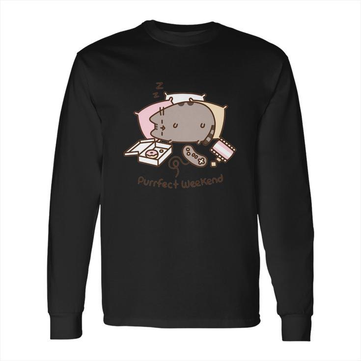 Pusheen Purrfect Weekend T-Shirt Long Sleeve T-Shirt